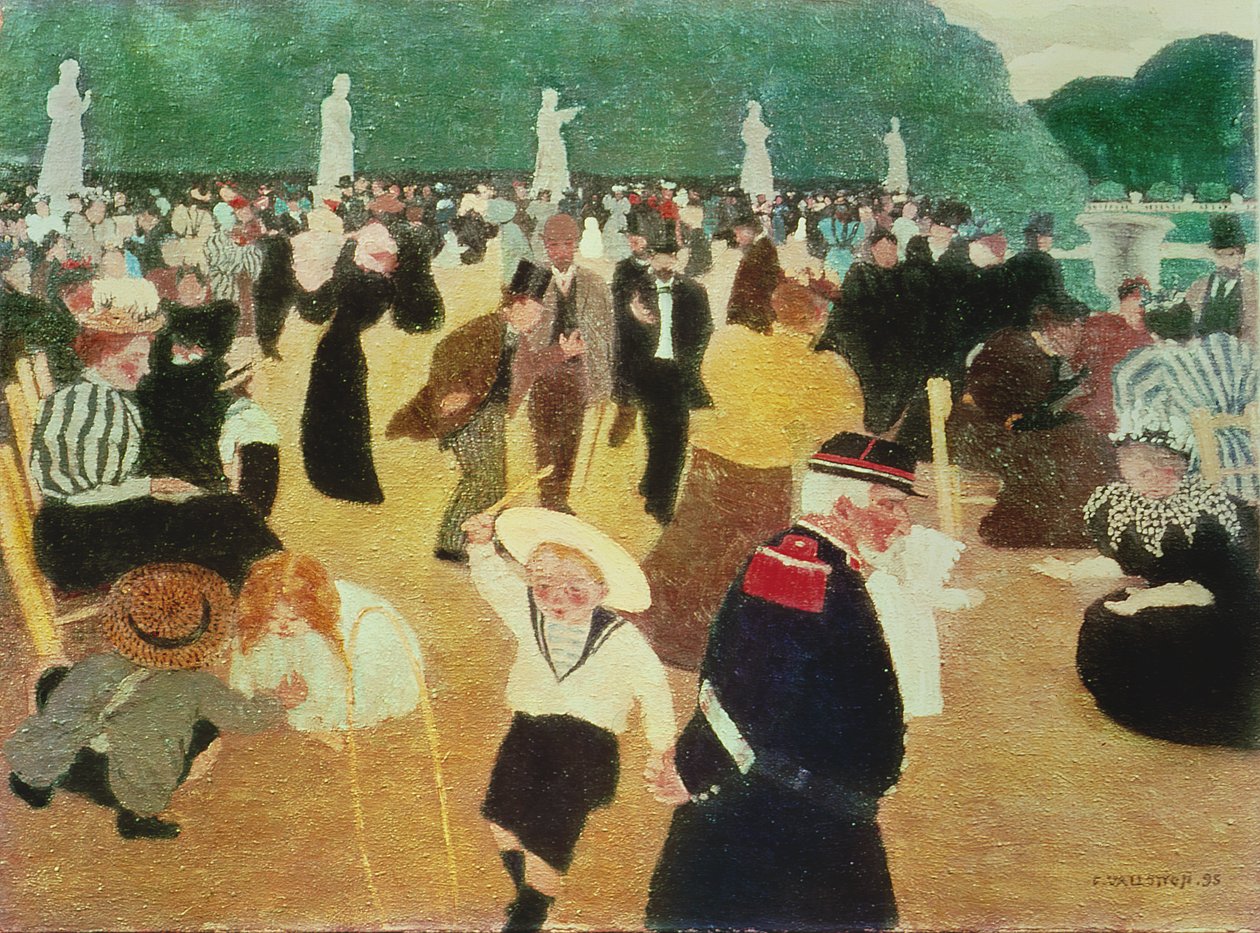 リュクサンブール公園、1895
